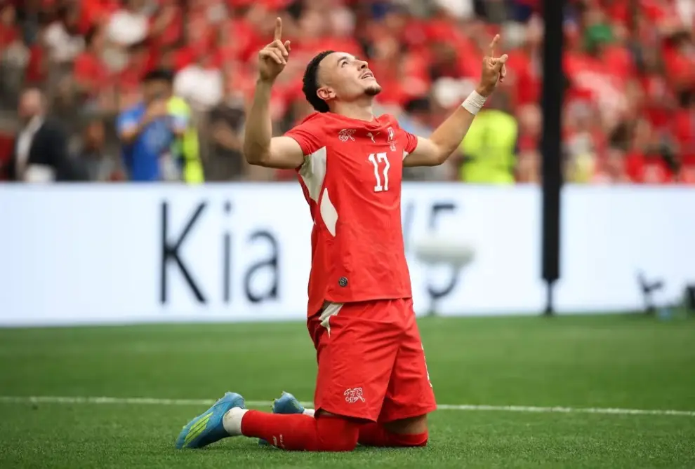 Suiza ganó y lideró el Grupo B.