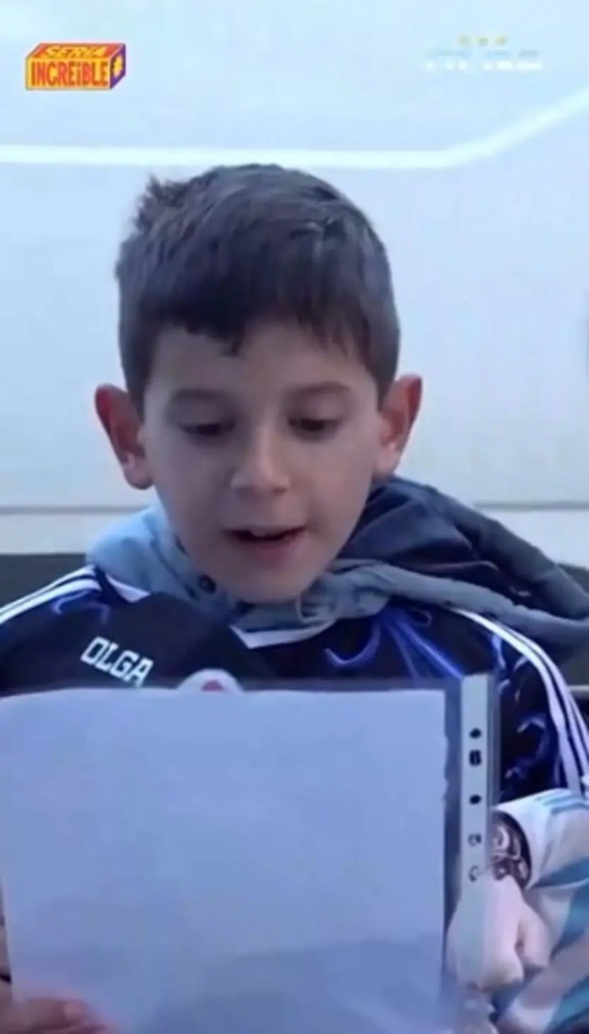 La emotiva carta que un chico de 8 años dedicó a Messi por su cumpleaños.