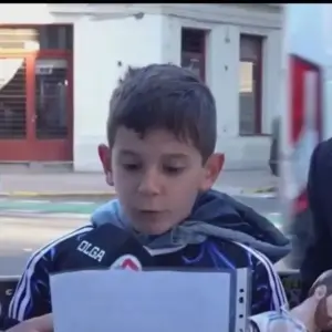 Video: La conmovedora carta de un niño de 8 años a Messi