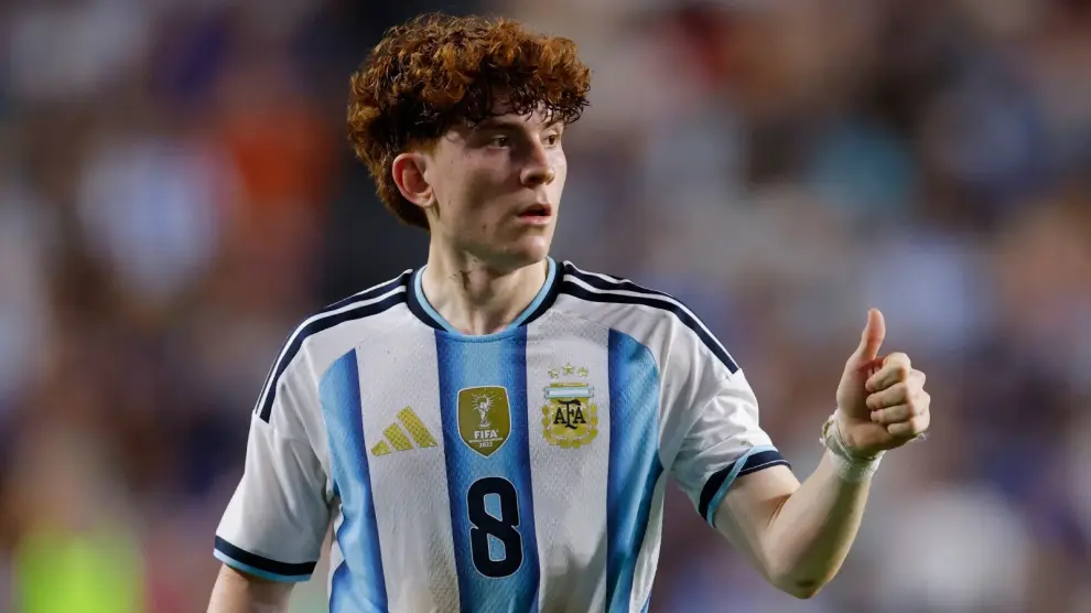Valentín Barco - jugador de la selección nacional