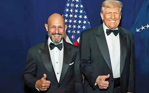  Leonardo Scatturice y Donald Trump