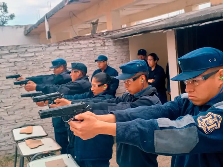 Dirección Escuela de Suboficiales, donde las instalaciones son precarias.