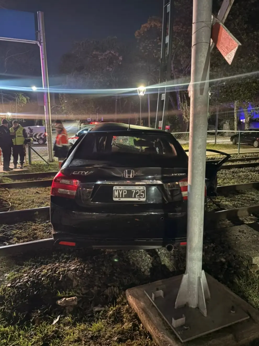 El accidente ocurrió en San Isidro.