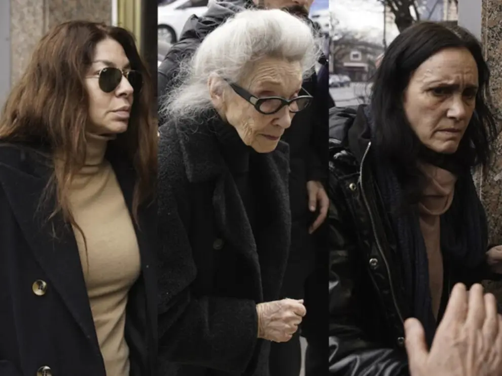 Romina Gaetani, la mamá de Ernestina y su hermana Federica.