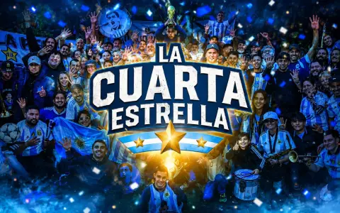 "La cuarta estrella" ya suena en todos lados y es el himno de los futbolistas de la Selección en el camino a un nuevo éxito.