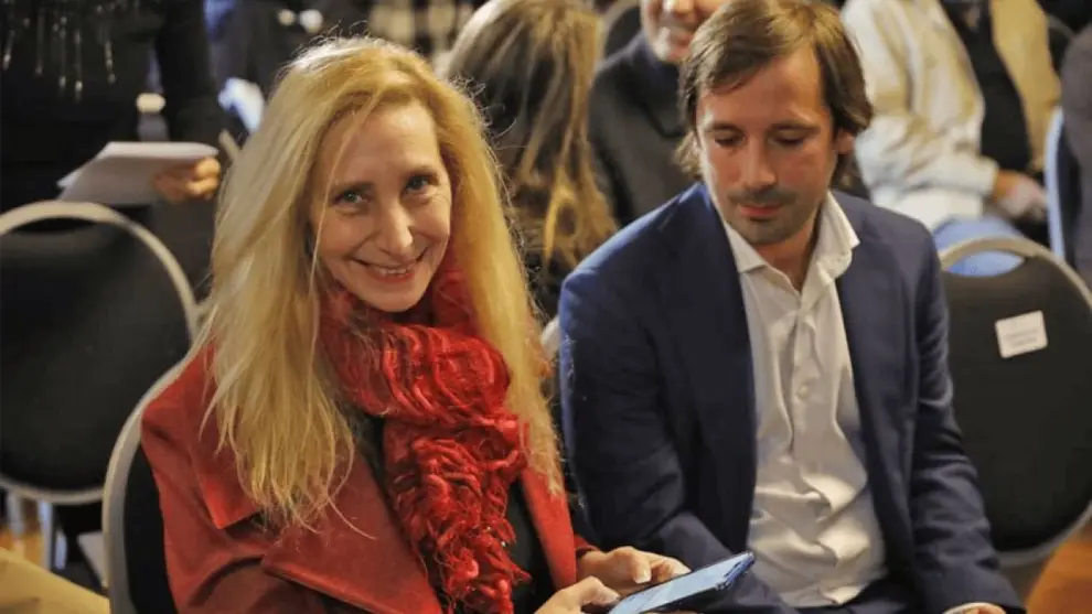 Karina Milei y Santiago Viola (Noticias).