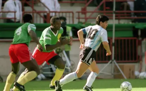 Argentina versus Camerún