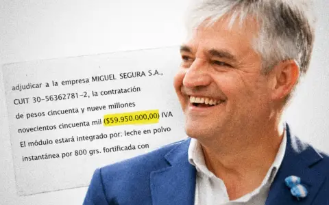 El documento oficial adjudicó casi $60 millones a Miguel Segura S.A.