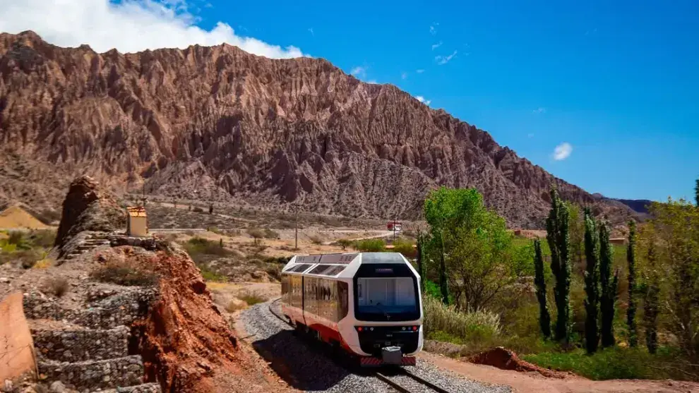 Quebrada de Humahuaca en el Tren Solar