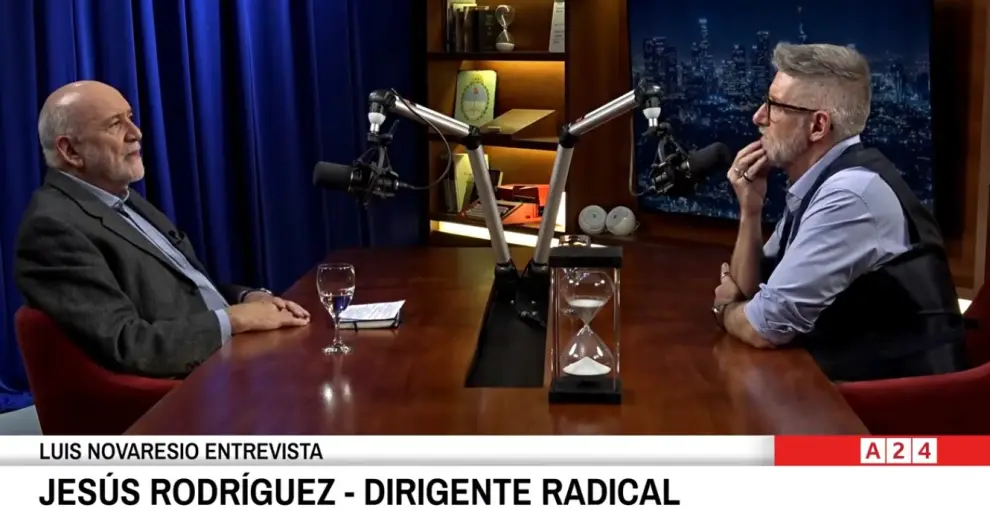 Entrevista de Luis Novaresio a Jesús Rodríguez