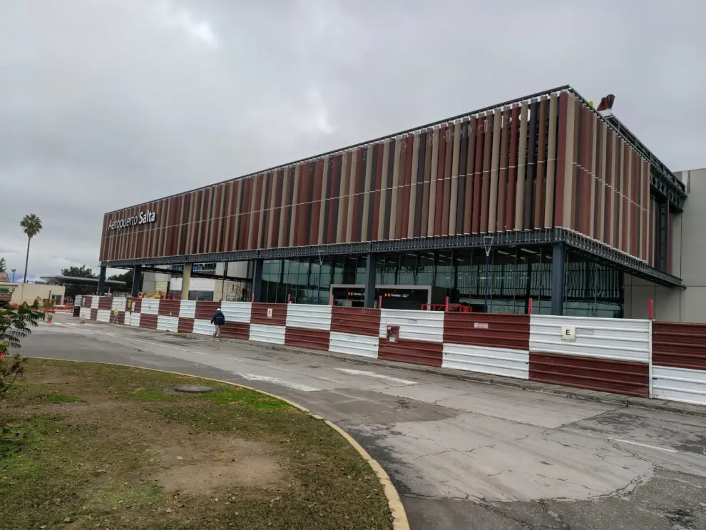 Obras en el aeropuerto Guemes