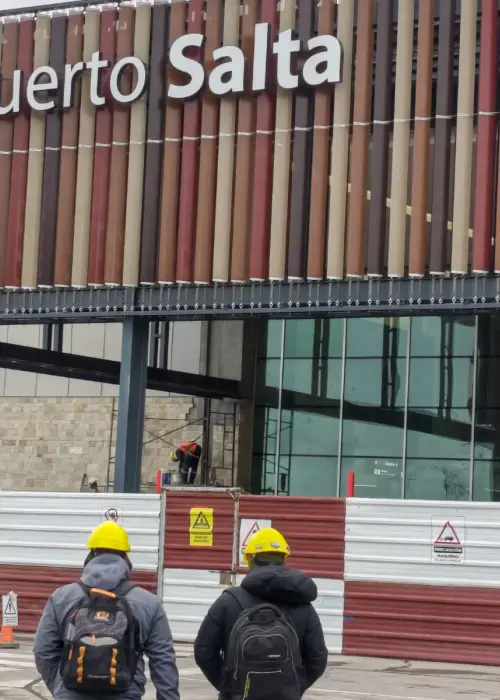 Obras en el aeropuerto Guemes