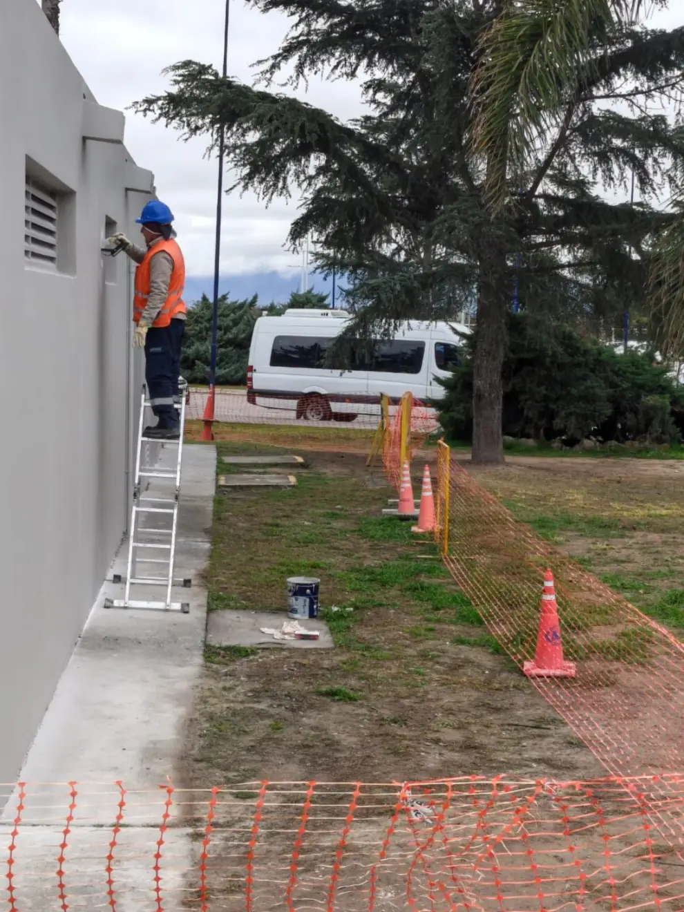 Obras en el aeropuerto Guemes