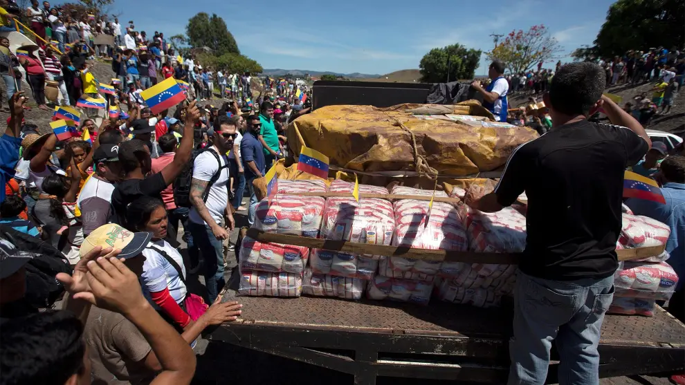 Ayuda humanitaria Venezuela