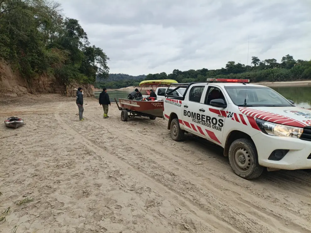 Operativo rescate en Orán.