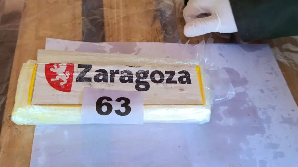 Secuestro de 57 kilos de cocaína.