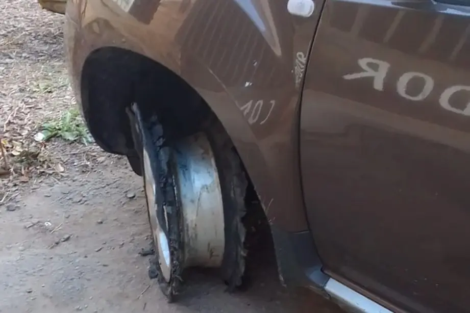 Una de las ruedas de la Renault Duster.