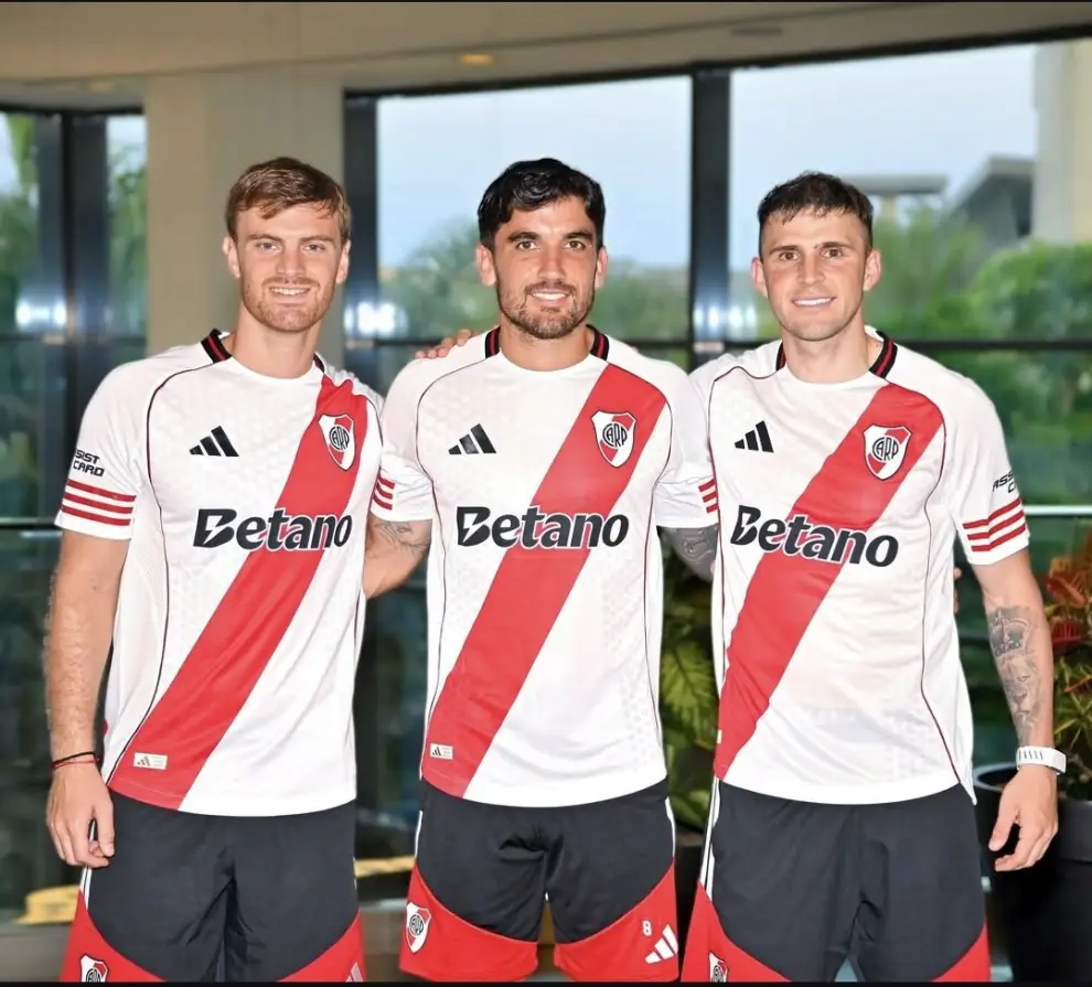 Lucas Beltrán, Mauro Arambarri y Giovanni González, las tres caras nuevas de River.