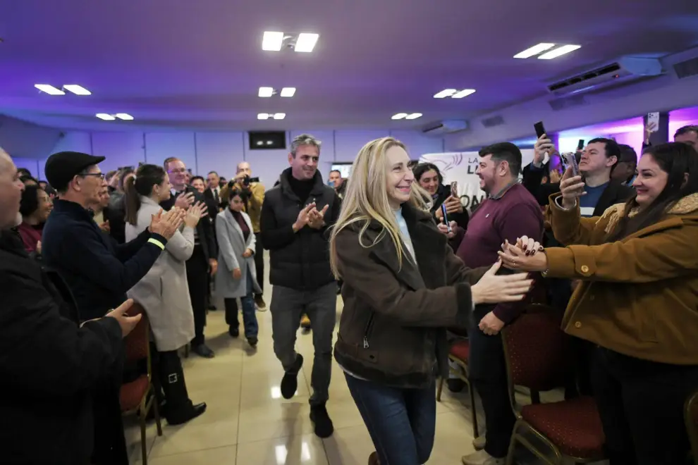 Karina Milei en la Escuela de Dirigentes de La Libertad Avanza