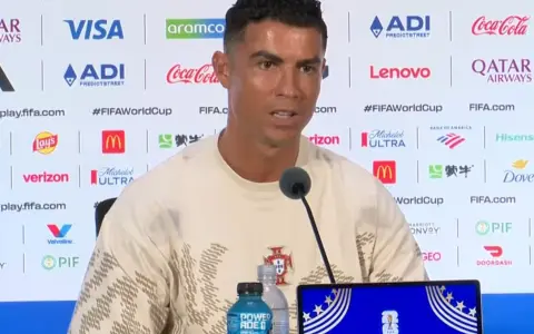 Cristiano Ronaldo confirmó su retiro de los mundiales en una conferencia imperdible.