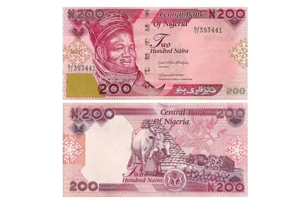 Los nuevos billetes de Nigeria que imprimirá la Casa de la Moneda.