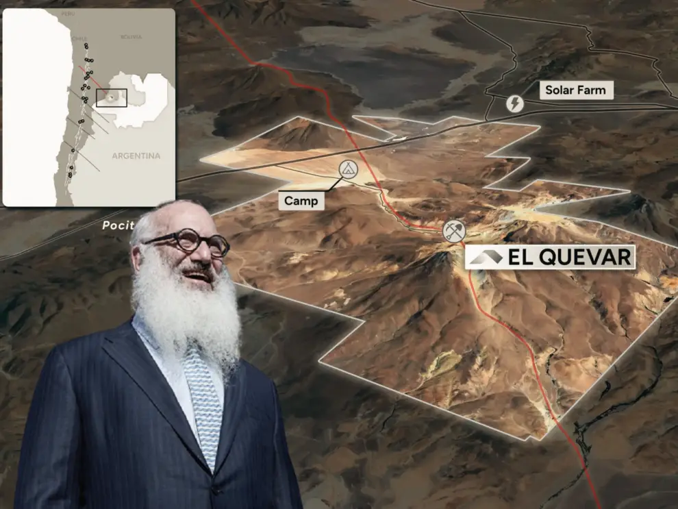 Argenta Silver informó un tramo de plata de “bonanza” en El Quevar.
