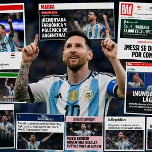 El mundo elogió la épica “remontada faraónica” de Argentina ante Egipto