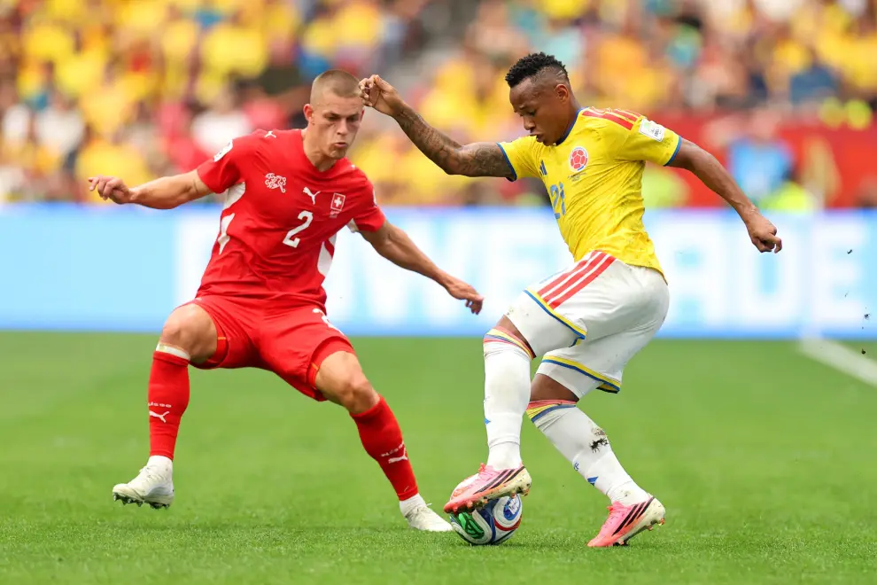 Colombia no pudo contra Suiza y quedó eliminada.