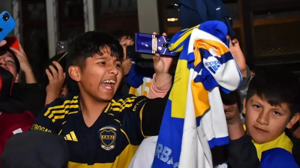 Llegada del Xeneize a Salta.