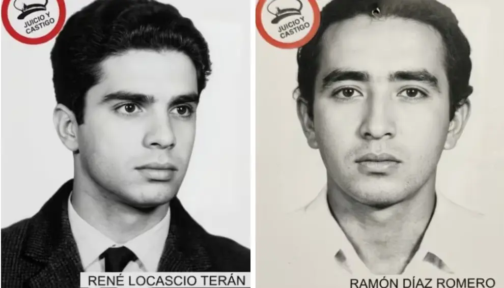 Dos de las víctimas de la represion militar en Argentina.
