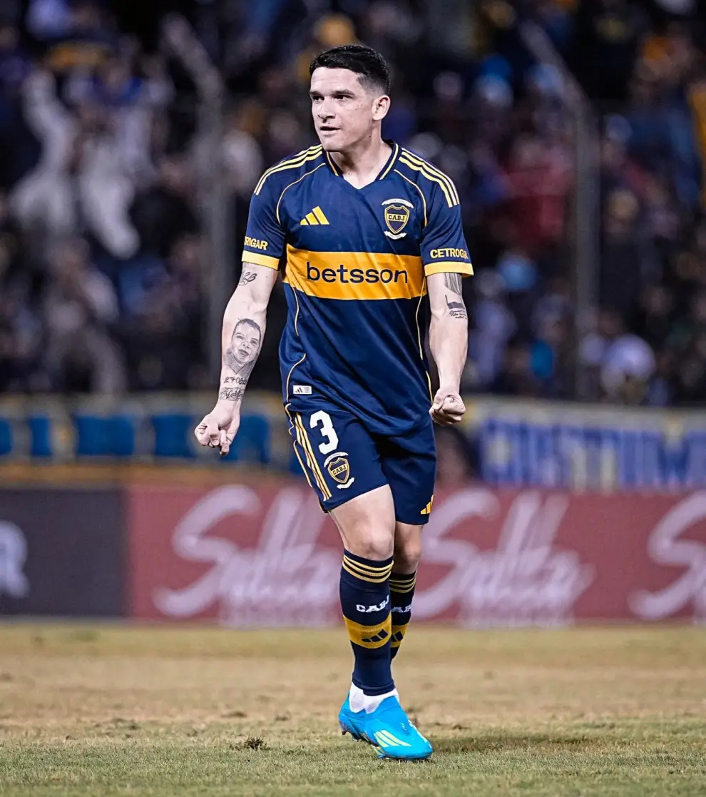 Lautaro Blanco, autor del único gol en Salta.