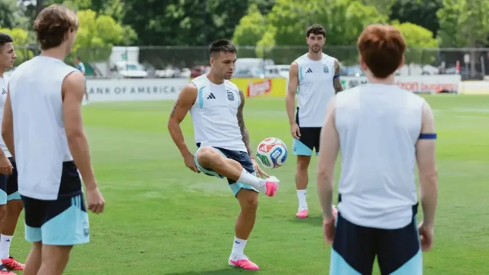 La Selección volvió a las prácticas.
