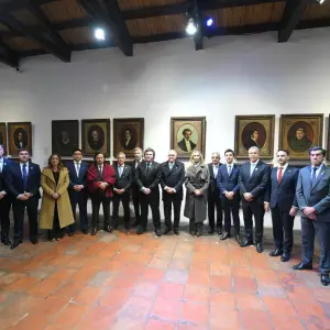 En la vigilia por el 9 de Julio y con la presencia de Sáenz, Milei defendió sus reformas y agradeció a los gobernadores aliados