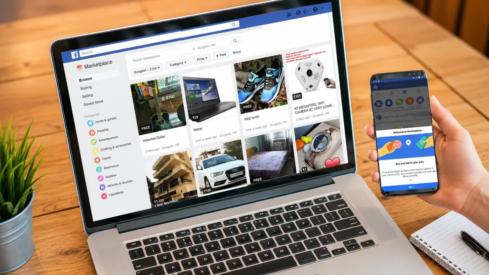 Imagen de MarketPlace de Facebook.