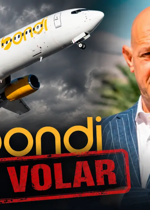 El desastre de Flybondi, la empresa del libertario Leonardo Scatturice, sigue agravándose.