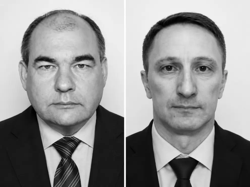 Ivan Gorbachev y Mikhail Astakhov, los dos agregados militares rusos expulsados de Italia por el caso de espionaje. Fuente: The Insider.