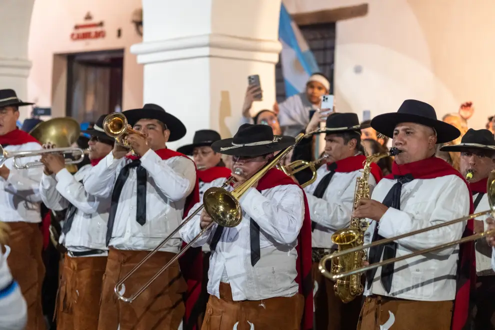 Mundial 2026: Festejos en plaza 9 de Julio por el pase a semifinales del seleccionado argentino de futbol