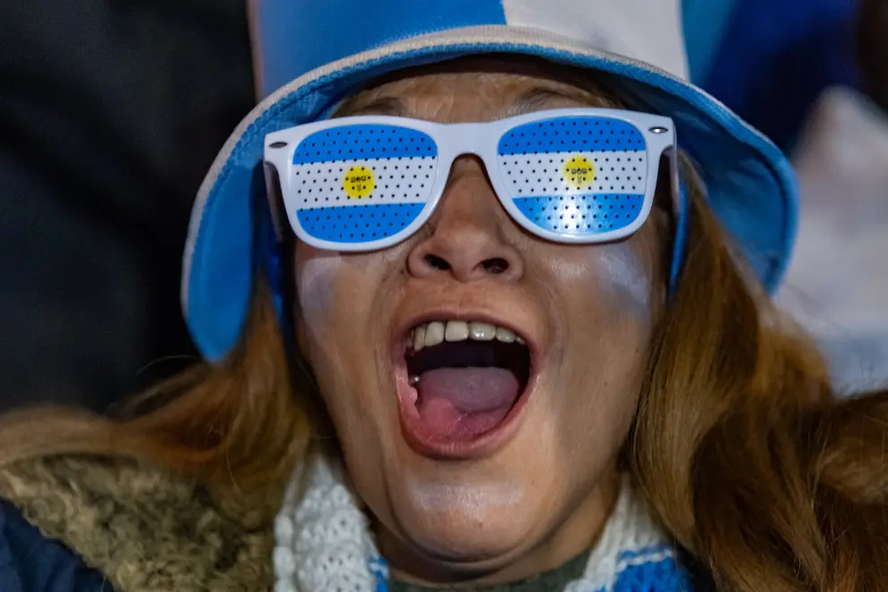 Mundial 2026: Festejos en plaza 9 de Julio por el pase a semifinales del seleccionado argentino de futbol