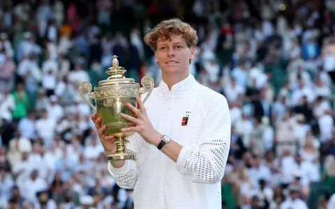 Jannik Sinner, el rey de Wimbledon.