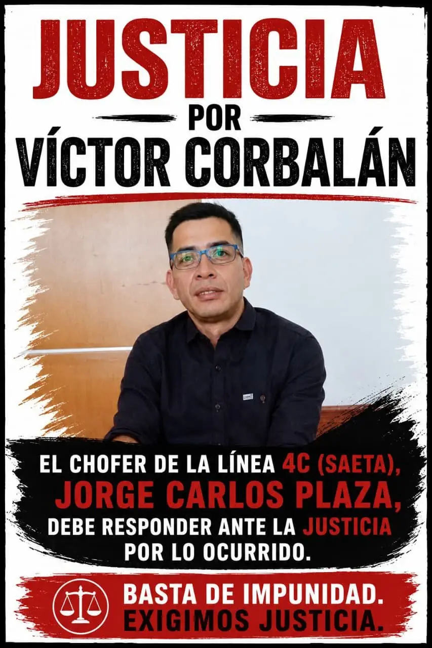 La familia viralizó la imagen pidiendo justicia.