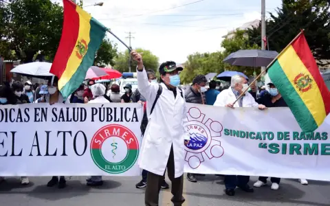 Paro médico en Bolivia (Medios)