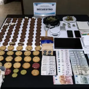 Vendían cookies pero de marihuana: Dos mujeres detenidas en Salta