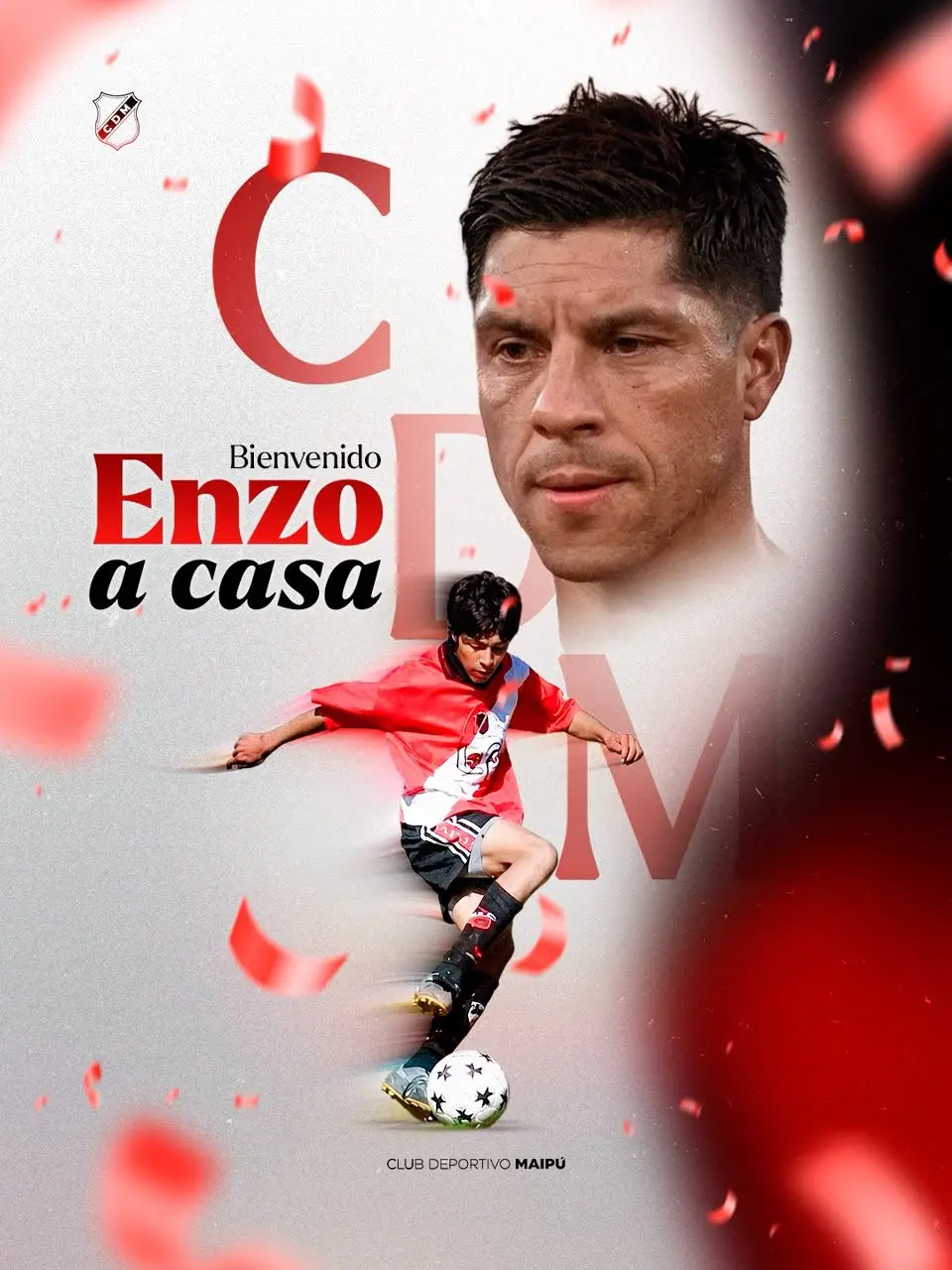 Así presentaron a Enzo Pérez las redes oficiales del botellero mendocino.