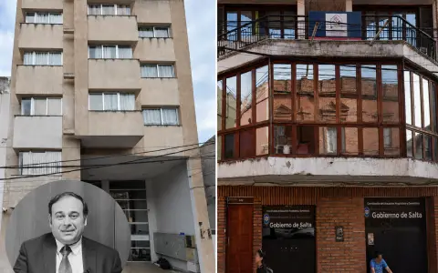 Los dos inmuebles que Educación alquila a la familia Lávaque-Lafuente están ubicados en Catamarca 70 y Caseros 322, en el centro de la ciudad. 
