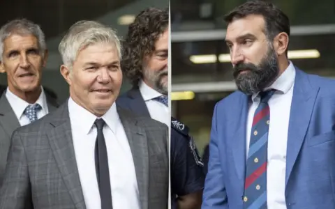 Feroz cruce entre Burlando y Oneto en pleno juicio.