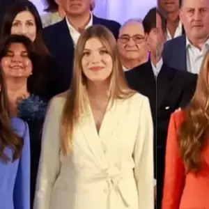 Critican a la familia real española por vestir los colores de la bandera francesa antes de la semifinal del Mundial