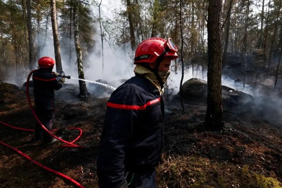 Incendio en Francia