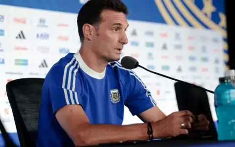Lionel Scaloni, entrenador argentino.