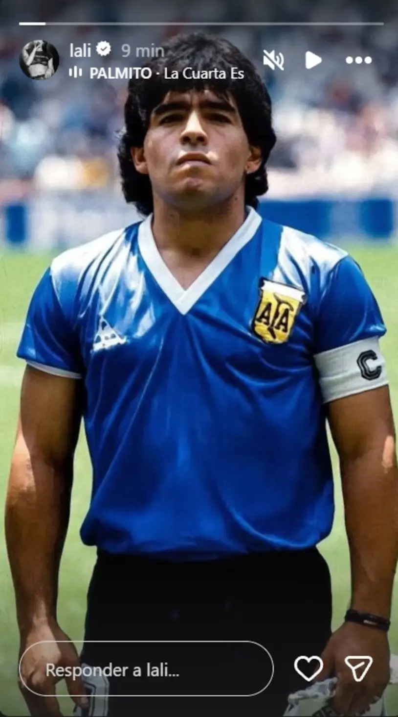 Posteo de Lali Expósito