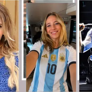 Así alentaron los famosos a la Selección antes del choque con Inglaterra
